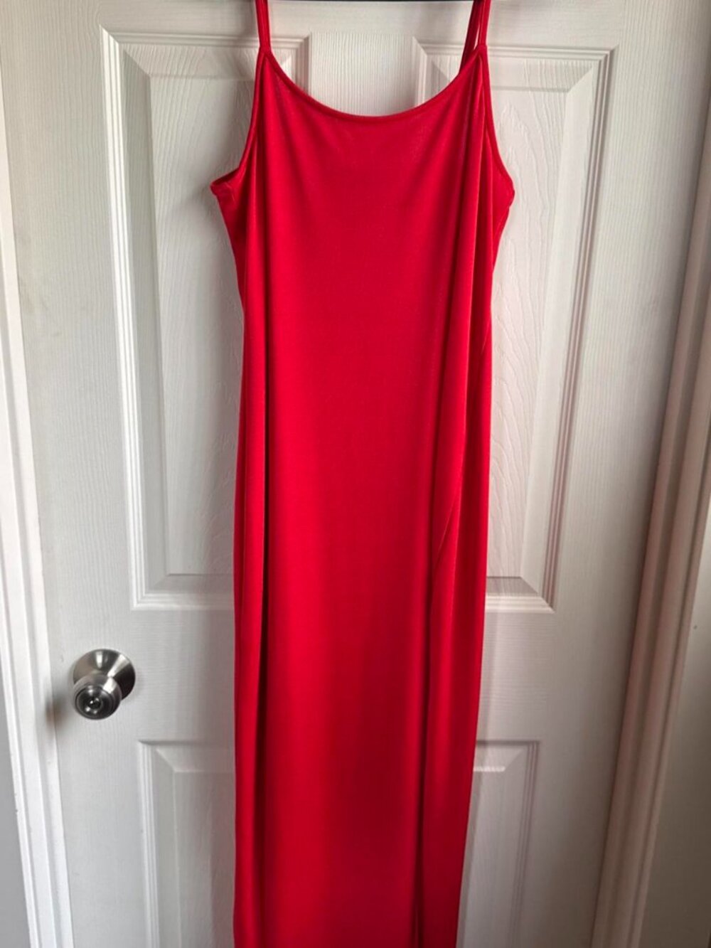 Something Navy Red Maxi Dress
